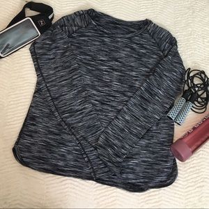 Gray Workout long sleeve